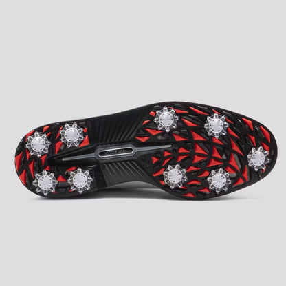 Premiere Series Field Golf Shoes Cleated Laced Golf Shoes White/Black/Red