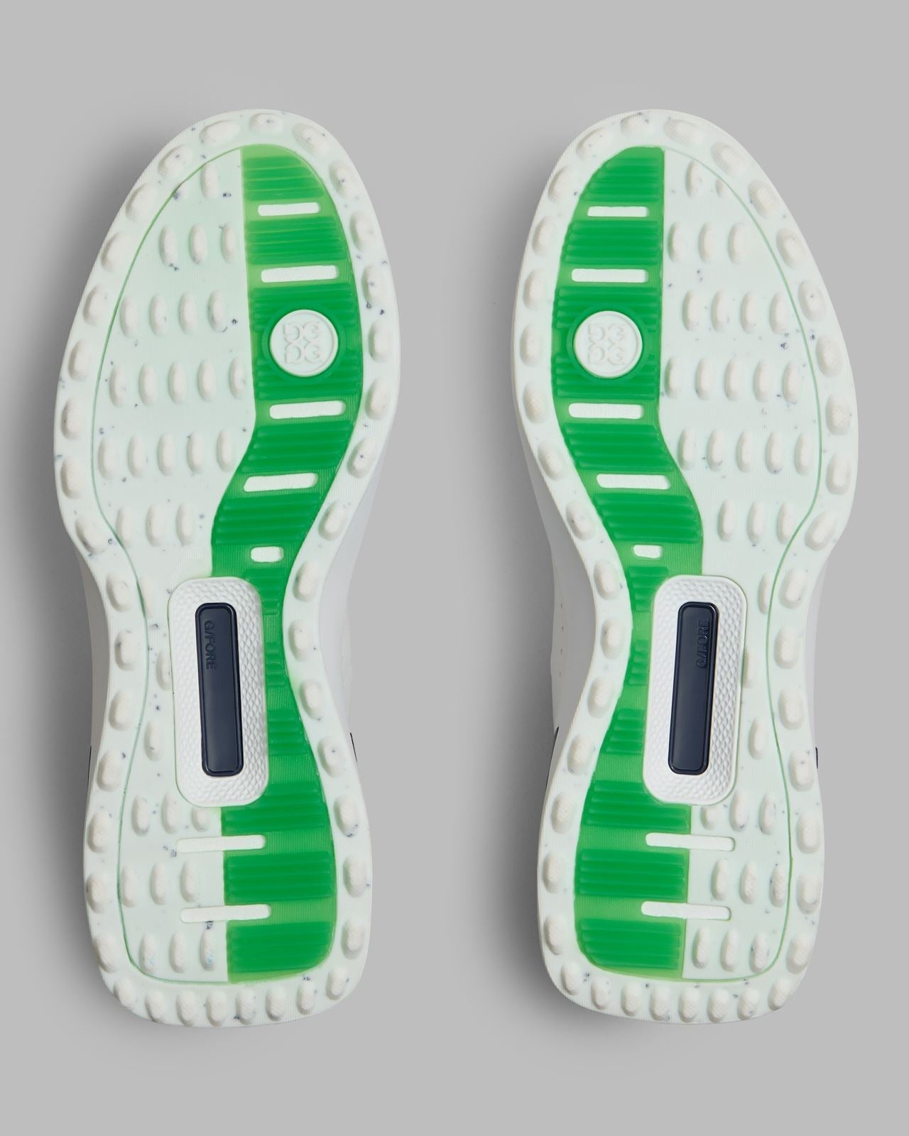 G.112 Embossed Skull & Tees Hybrid Spikeless Golf Shoes Snow/Clover