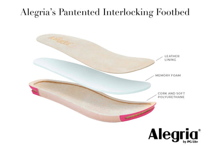 Alegria Keli Womens Leather Professional Slip On Shoes