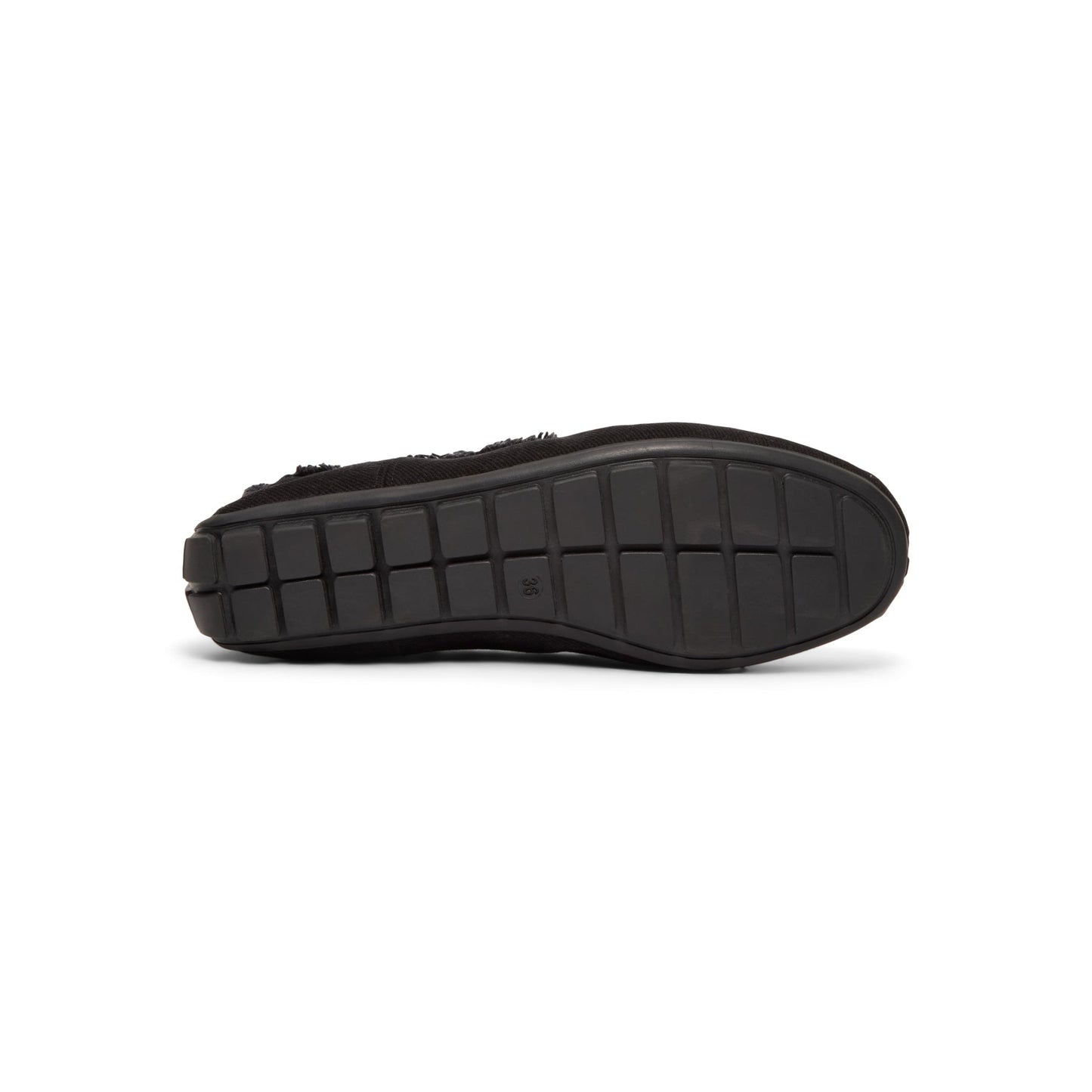 Simone Rocha Embellished Ballerina Grip Flats (Black/Jet)