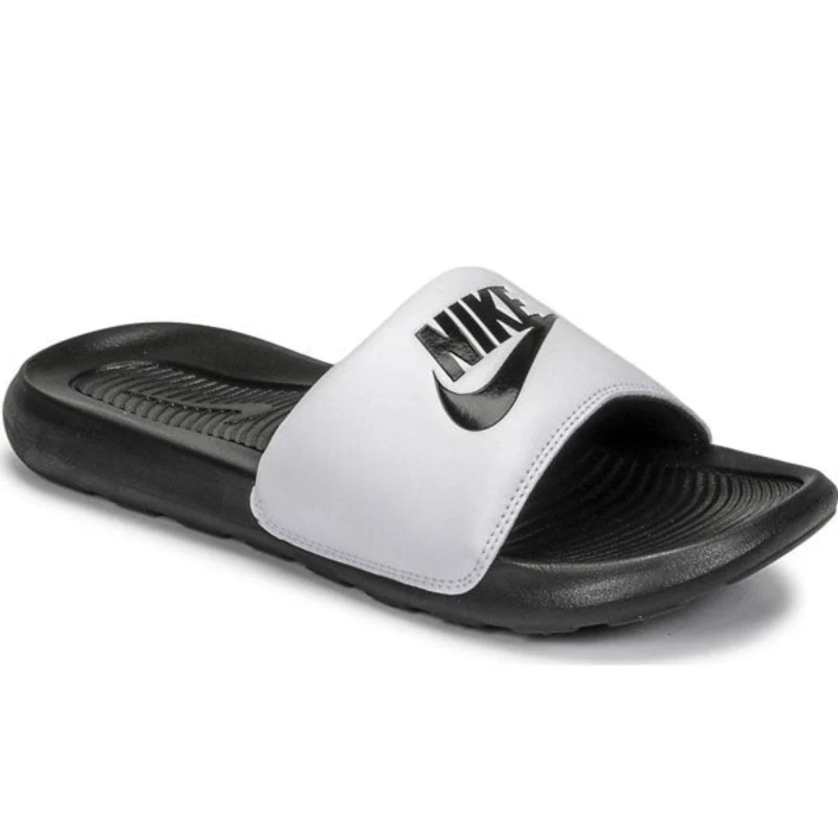Nike Victori One Slide White Black