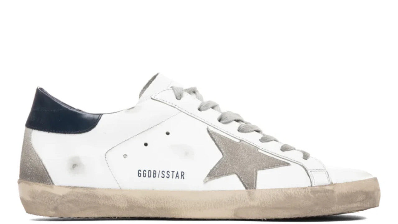 Golden Goose Super-Star White Ice Night Blue (Women's)