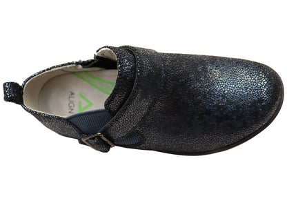 Align Arya Womens Leather Wide Fit Comfortable Arch Support Shoes