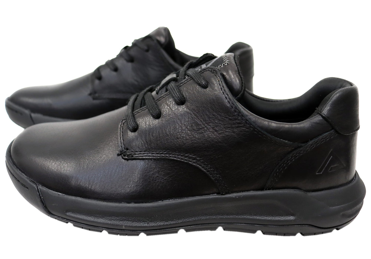 Align Erwin Mens Supportive Leather Wide Fit Comfortable Lace Up Shoes