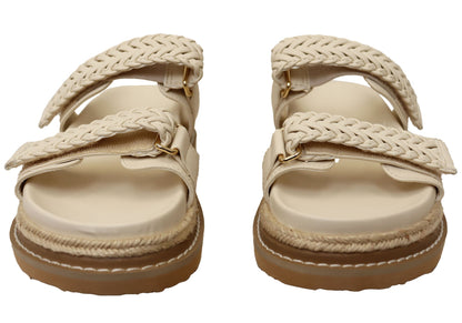 Billini Alva Womens Comfortable Platform Slides Sandals