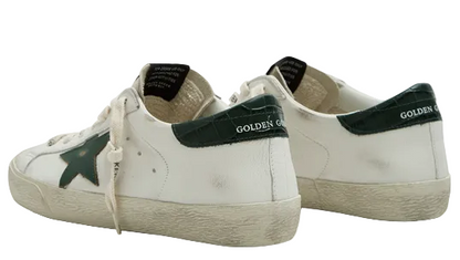 Golden Goose Super-Star White Green