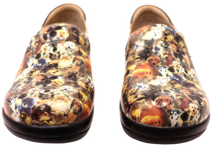 Alegria Keli Womens Leather Professional Slip On Shoes