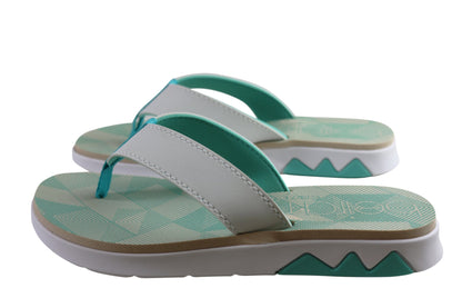 Beira Rio Conforto Beachly Womens Comfort Thongs Made In Brazil