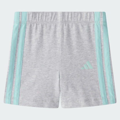 Kids' adidas INF CTN WAIST TEE BIK SHRT ST