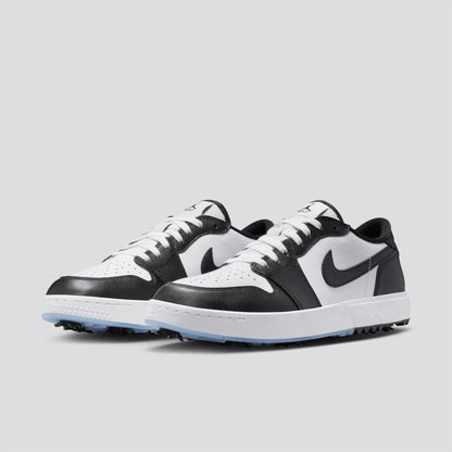 Air Jordan 1 Low Spiked Golf Shoes White/Black
