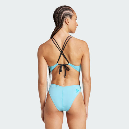 Women's adidas Ripstream 3-Stripes X-Back Swimsuit