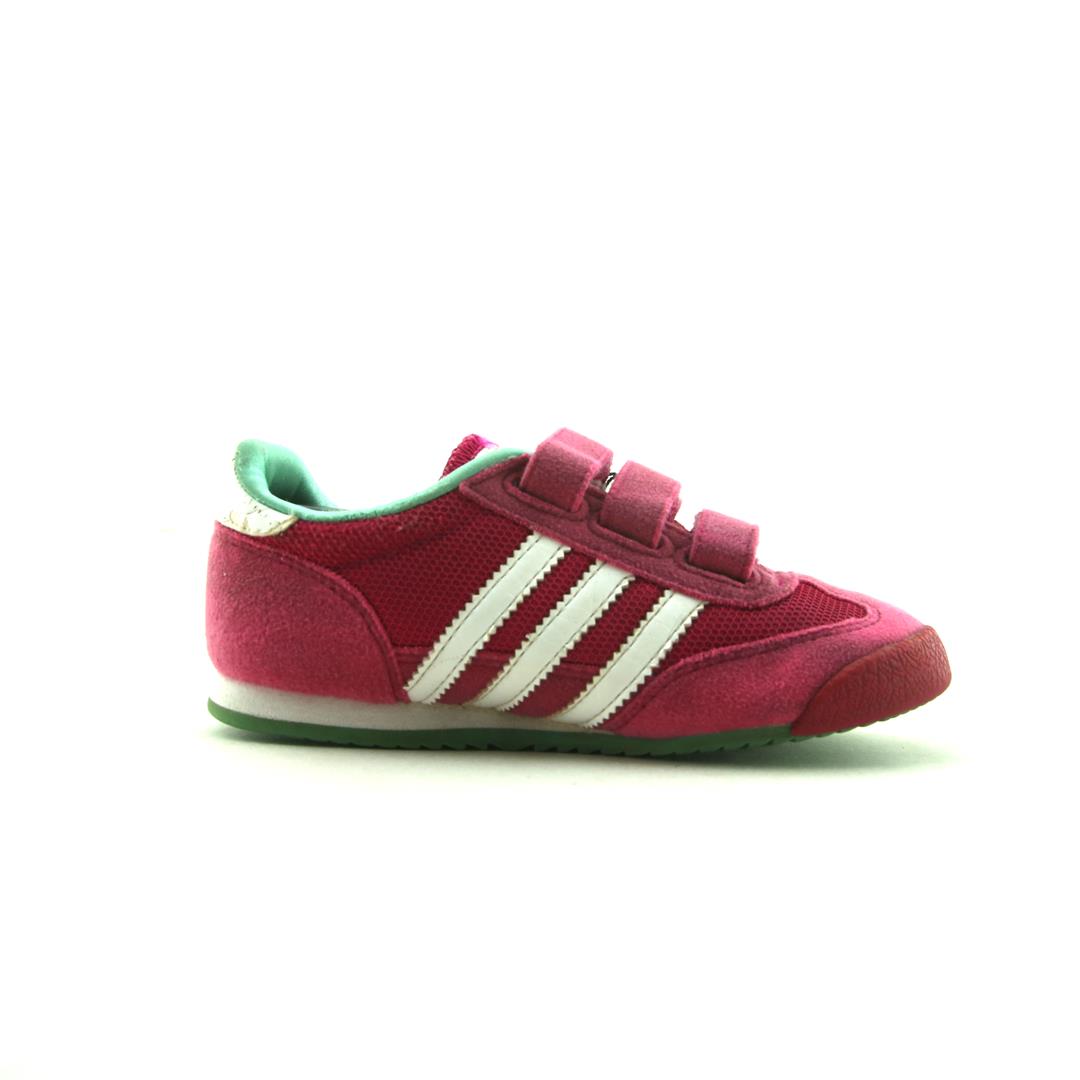 ADIDAS DRAGON ROUGE ROSE VERT