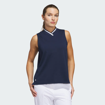 Women's adidas Go-To Sleeveless Polo Shirt