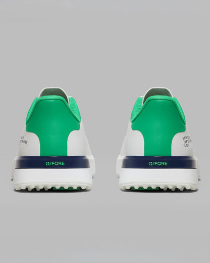 G.112 Embossed Skull & Tees Hybrid Spikeless Golf Shoes Snow/Clover