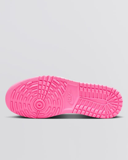 Air Jordan 1 Low Spikeless Golf Shoes White/Sequioa/Light Pumice/Pink Glow