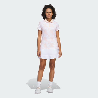 Women's adidas Ultimate365 Printed Polo Shirt
