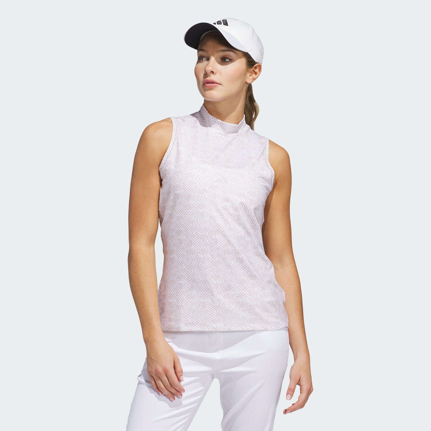 Women's adidas Ultimate365 Mock Polo Shirt
