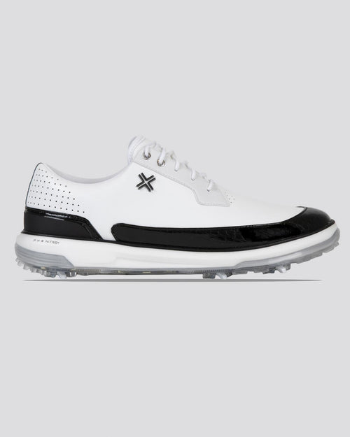 Moving Day SC RS Spiked Golf Shoes White/Black/Gator
