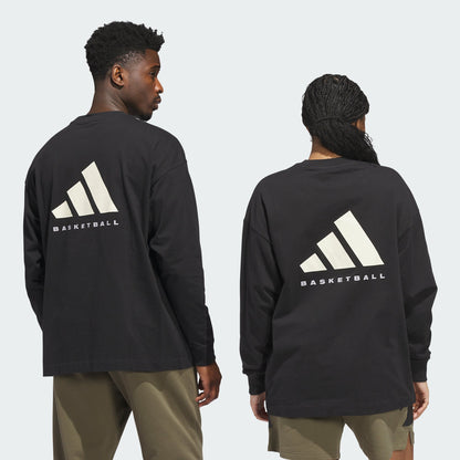 Men's adidas adidas Basketball Long Sleeve Tee (Gender Neutral)