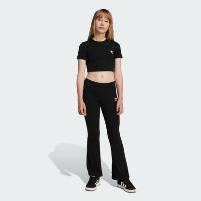 Kids' adidas Ribbed Crop Tee Kids
