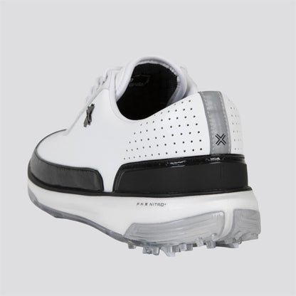 Moving Day SC RS Spiked Golf Shoes White/Black/Gator