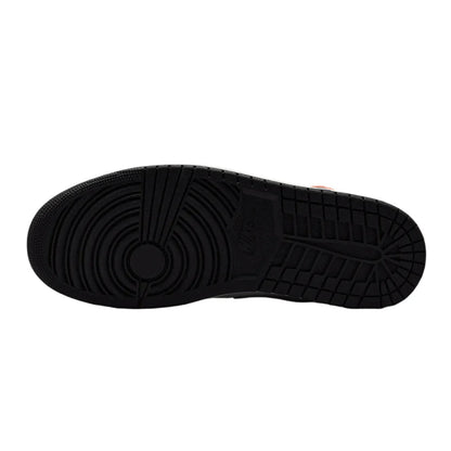Nike Air Jordan 1 Mid Black Toe Starfish