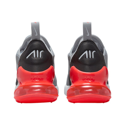 Nike Air Max 270 Wolf Grey Anthracite Bright Crimson White (GS)