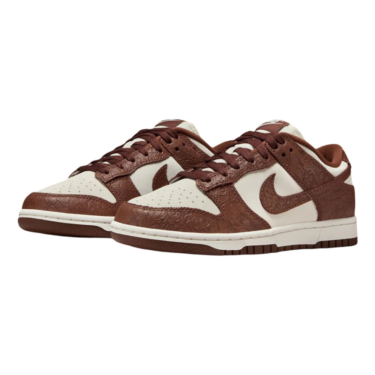 Nike Dunk Low Embossed Baroque Sail Fauna Brown (W)