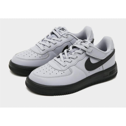 Nike Force 1 Low EasyOn Wolf Grey Dark Smoke Grey (PS)